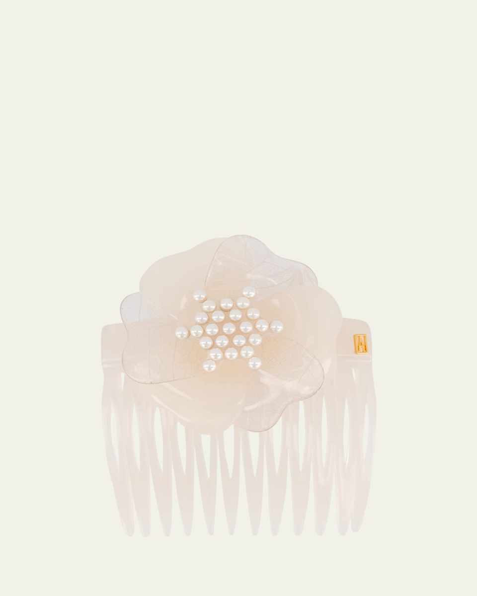Pearly Acetate Side Comb